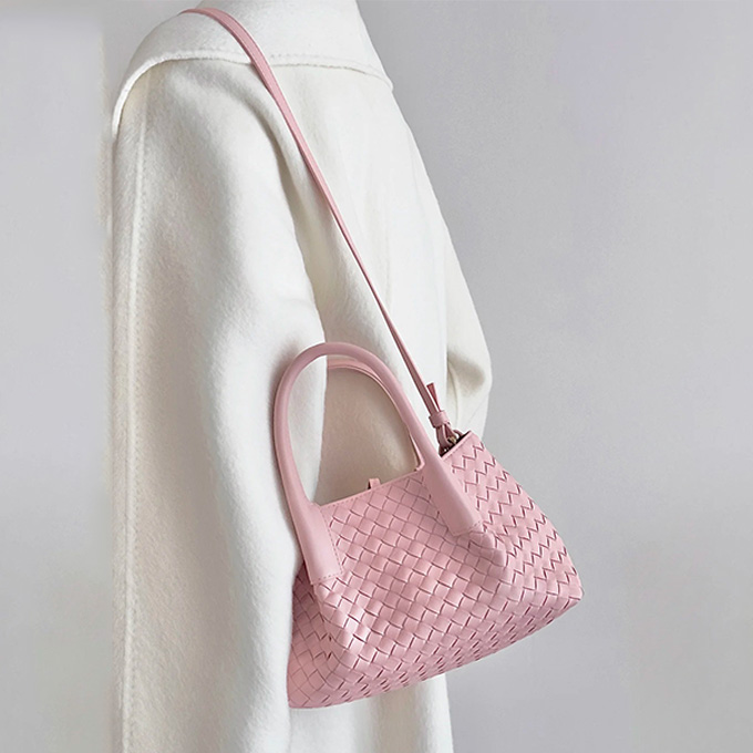 bottega veneta small pinacoteca intrecciato leather tote handbag #819004